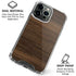 Kona Wood iPhone 16 Pro Max Clear Case